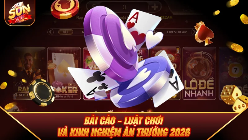 Bài Cào - Luật Chơi Và Kinh Nghiệm Ăn Thưởng 2026 Bài Cào - Luật Chơi Và Kinh Nghiệm Ăn Thưởng 2026