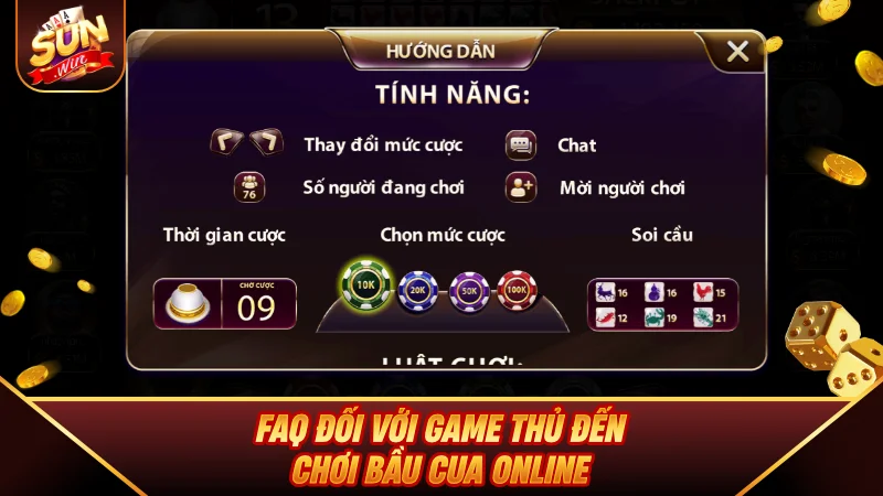 Bầu Cua Online - Mẹo Soi Cầu Luôn Thắng 2026 FAQ đối với game thủ đến chơi Bầu Cua Online