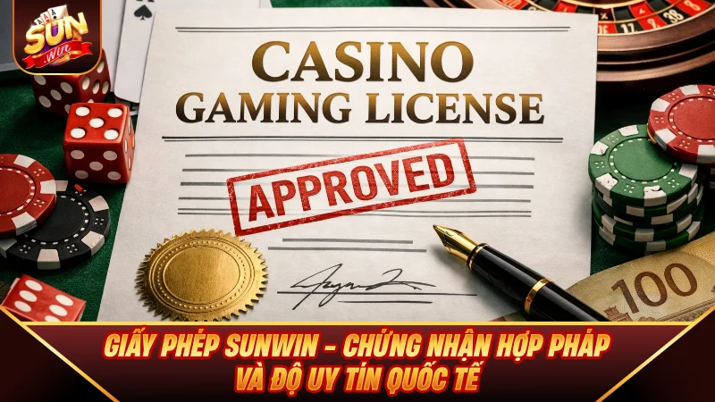 Giấy Phép SUNWIN - Chứng Nhận Hợp Pháp Và Độ Uy Tín Quốc Tế Giấy Phép SUNWIN - Chứng Nhận Hợp Pháp Và Độ Uy Tín Quốc Tế
