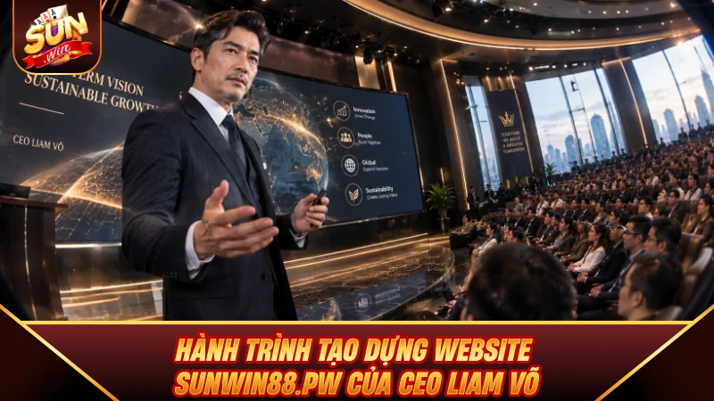 CEO Liam Võ - Tác Giả Và Nhà Lãnh Đạo Tạo Nên Sunwin88.pw Hành trình tạo dựng website sunwin99.pics của CEO Liam Võ