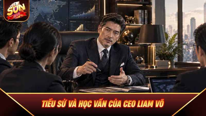 CEO Liam Võ - Tác Giả Và Nhà Lãnh Đạo Tạo Nên Sunwin88.pw Tiểu sử và học vấn của CEO Liam Võ